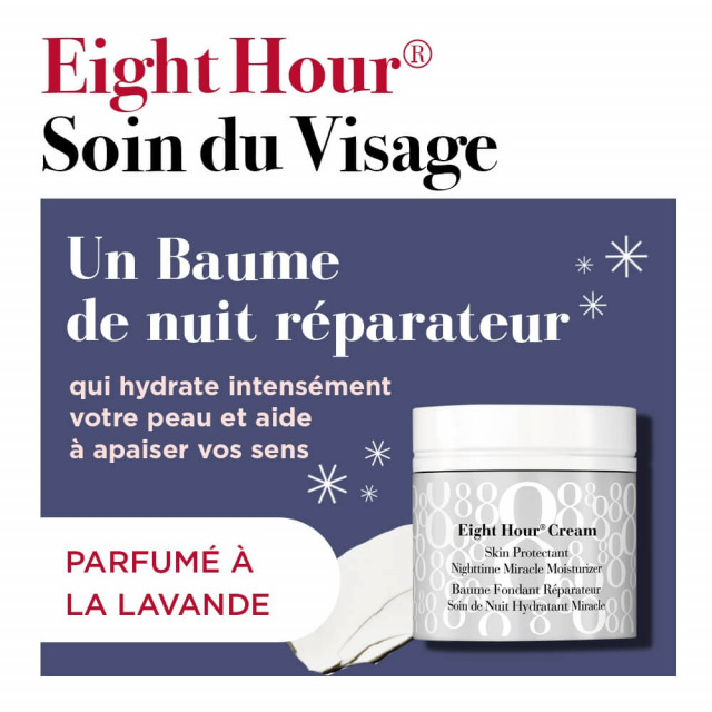 Eight Hour Cream | Baume Fondant Réparateur - Soin de nuit Hydratant