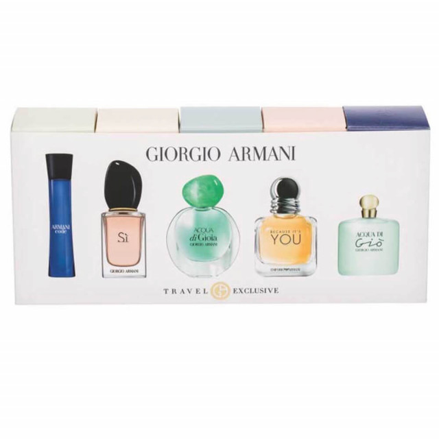 Giorgio Armani | Coffret 5 Miniatures de parfums
