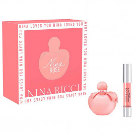 Nina Rose | Coffret Eau de Toilette et son Rouge à Lèvres Mat