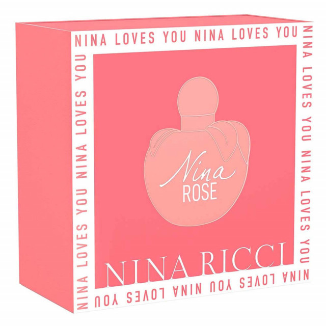 Nina Rose | Coffret Eau de Toilette et son Rouge à Lèvres Mat