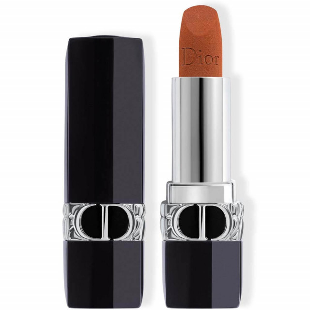 ROUGE DIOR | Rouge à lèvres Rechargeable aux 4 finis couture : satin, mat, métallique & nouveau velours