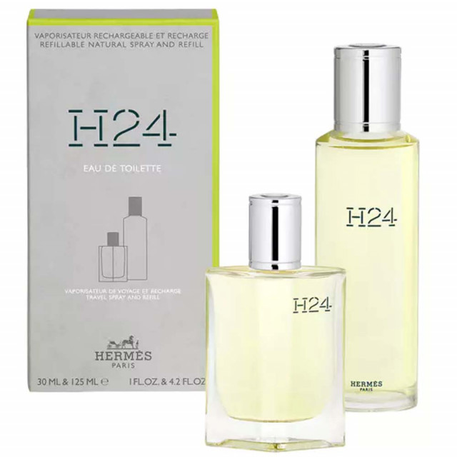 H24 | Duo Eau de Toilette Vaporisateur de voyage et recharge