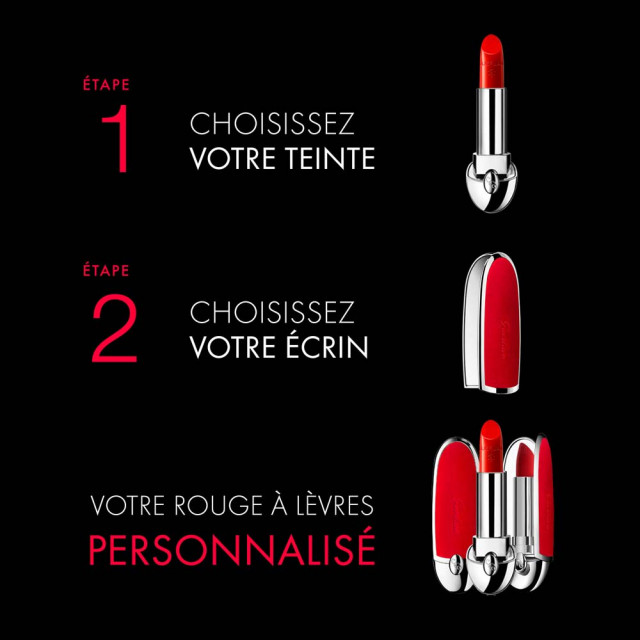 Rouge G de Guerlain | La Teinte de Rouge à Lèvres Satinée ou Matte