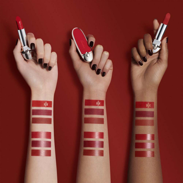 Rouge G de Guerlain | La Teinte de Rouge à Lèvres Satinée ou Matte