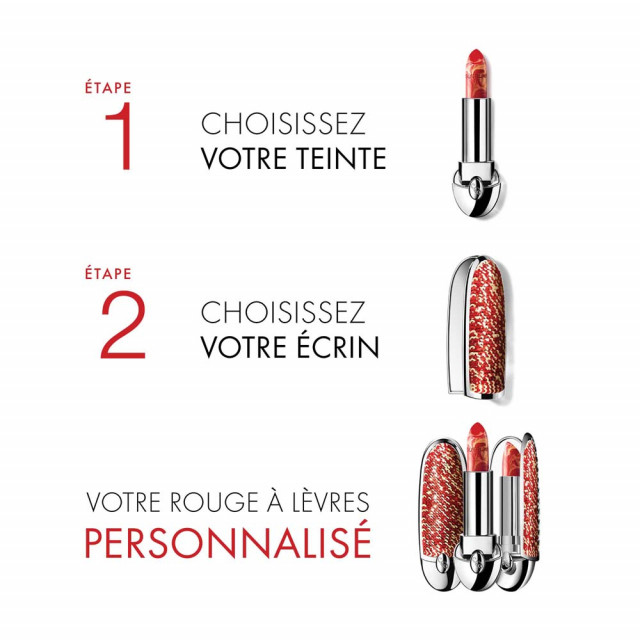 Rouge G de Guerlain | La Teinte de Rouge à Lèvres Satinée ou Matte