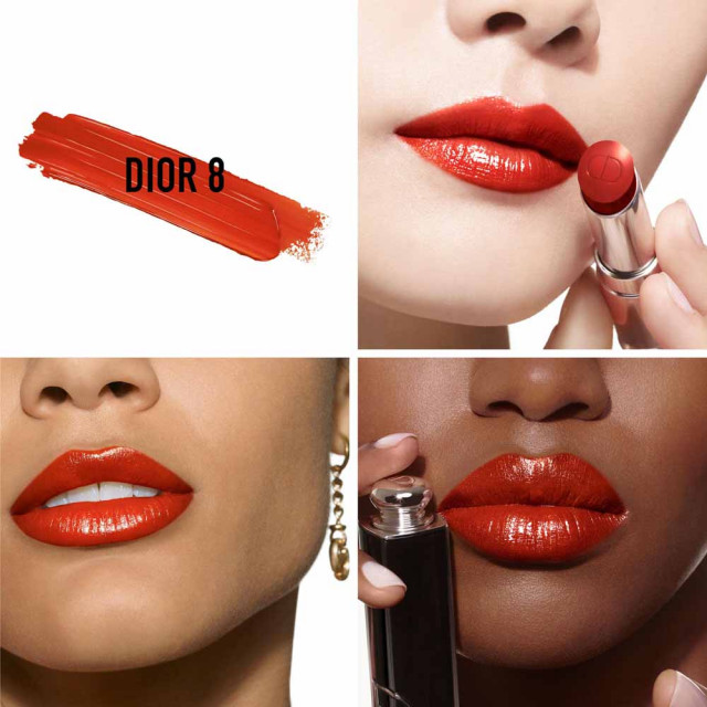 Dior Addict - Rouge à lèvres brillant - 90 % d'origine naturelle - rechargeable