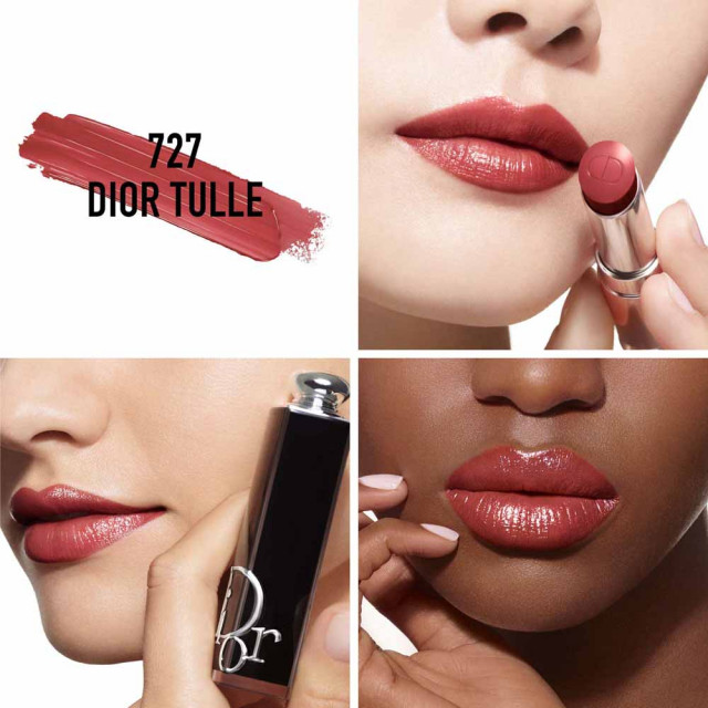 Dior Addict - Rouge à lèvres brillant - 90 % d'origine naturelle - rechargeable