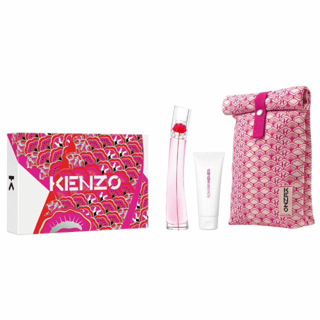 Flower by Kenzo Poppy Bouquet | Coffret Eau de Parfum avec son lait corps et sa trousse