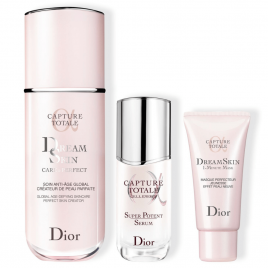 Capture Totale Dreamskin | Coffret Le rituel anti-âge global - Soin fluide, masque visage, sérum et trousse
