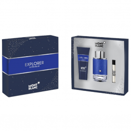 Explorer Ultra Blue | Coffret Eau de Parfum avec son vaporisateur de voyage et son gel douche