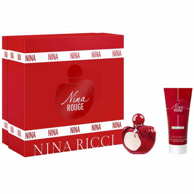 Nina Rouge | Coffret Eau de Toilette avec son Lait Corps