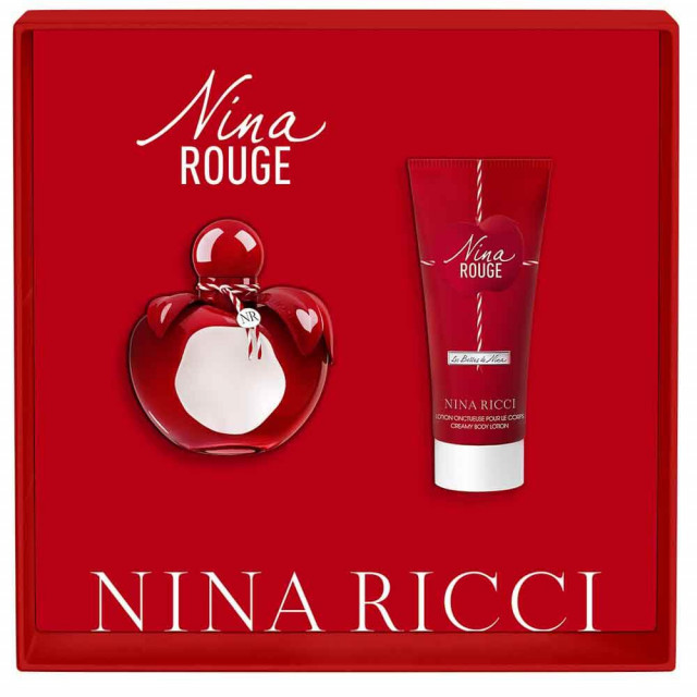 Nina Rouge | Coffret Eau de Toilette avec son Lait Corps
