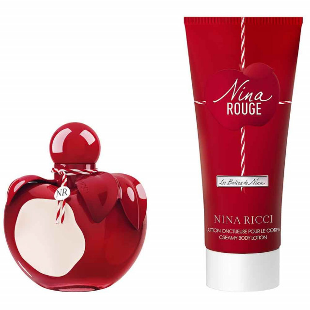 Nina Rouge | Coffret Eau de Toilette avec son Lait Corps