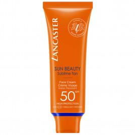 Sun Beauty | Crème Visage Confort bronzage Lumineux - SPF 50