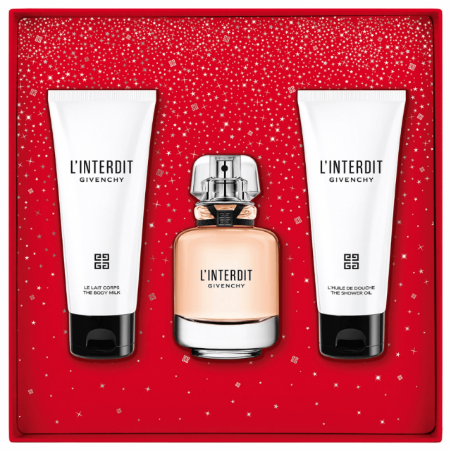 L'Interdit | Coffret Eau de Parfum avec son Lait Corps et son Huile de Douche