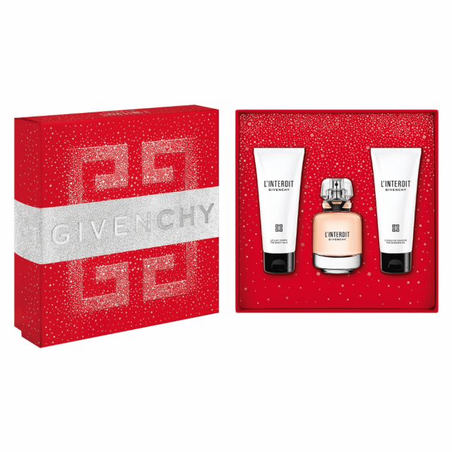 L'Interdit | Coffret Eau de Parfum avec son Lait Corps et son Huile de Douche