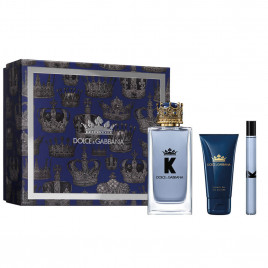 K by Dolce&Gabbana | Coffret Eau de Toilette avec son Vaporisateur de Voyage et son Gel Douche