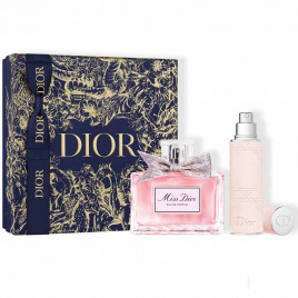 Miss Dior | Coffret eau de parfum et son vaporisateur voyage remplissable