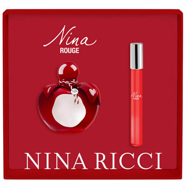 Nina Rouge | Coffret Eau de Toilette avec son Roll-On