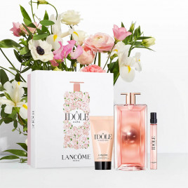 Idôle Aura | Coffret Eau de Parfum avec son Vaporisateur de Sac et sa Crème Corps