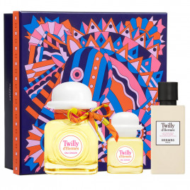 Twilly d'Hermès Eau Ginger | Coffret Eau de Parfum avec sa miniature et son Lait Hydratant