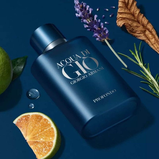 Acqua Di Gio Homme Profondo | Coffret Eau de Parfum avec son Vaporisateur de Voyage