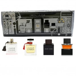 Miniatures Lalique | Coffret 4 Parfums Femme et Homme