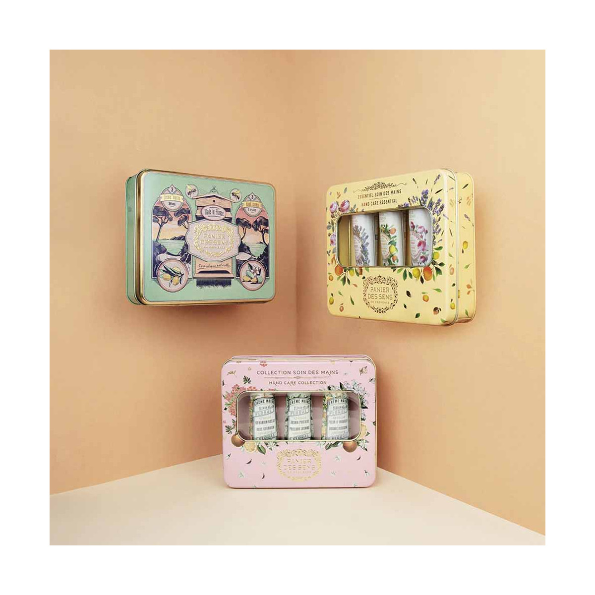 Coffret 4 Bougies Glade Éditions Limitées Vegan - 4 Parfums Aux Huiles Essentielles - 27h Chacune