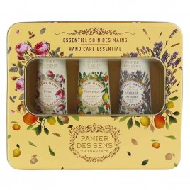 Coffret soins des mains aux huiles essentielles | Crèmes mains Lavande, Rose, Provence