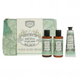 Trousse voyage Jasmin Précieux | Gel douche, lait corps et crème mains