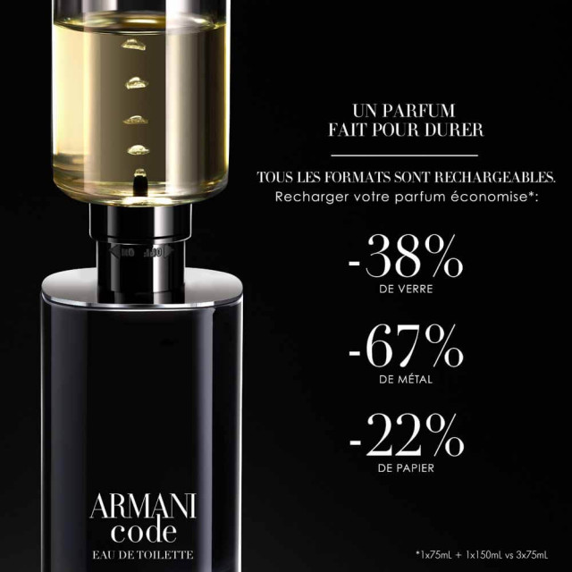 Armani Code | Eau de Toilette rechargeable