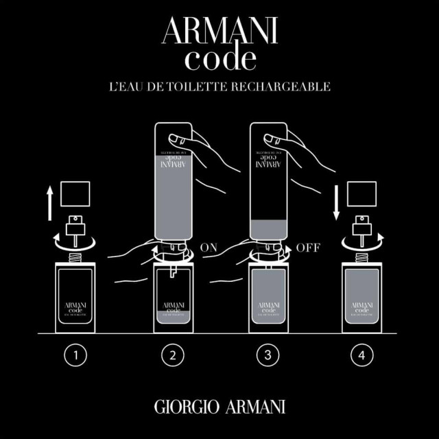 Armani Code | Eau de Toilette rechargeable