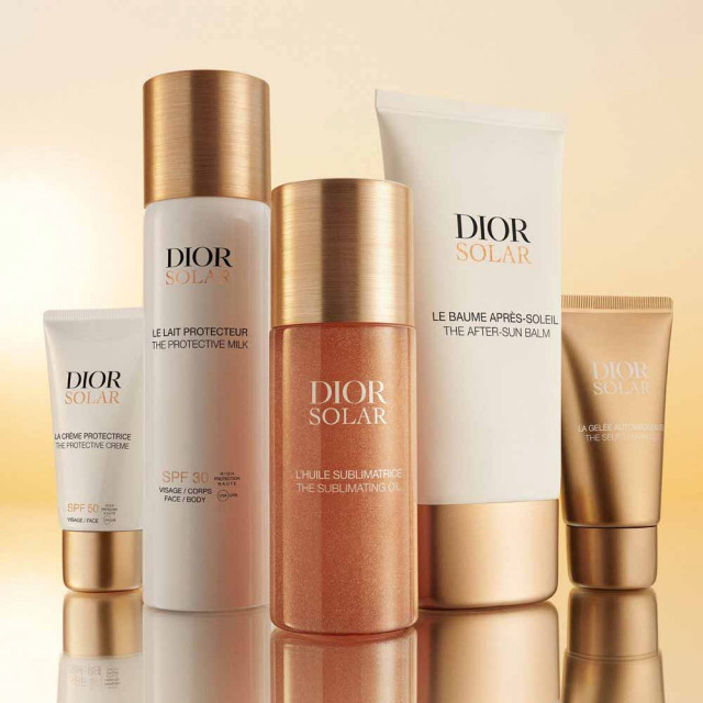Dior Solar | L'Huile Sublimatrice Huile corps, visage et cheveux - huile perfectrice d'éclat