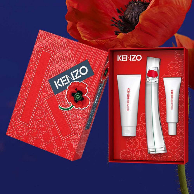 Flower by Kenzo | Coffret Eau de Parfum avec son Lait Corps et sa Crème Mains