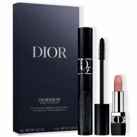 Diorshow Pump 'N' Volume | Coffret Look Couture Essentiels Yeux et Lèvres - Édition limitée