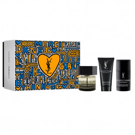 La Nuit de L'Homme | Coffret Eau de Toilette avec son Déodorant Stick et son Gel Douche