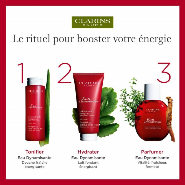 Eau Dynamisante | Gel Douche Frais Énergisant - Toutes Peaux