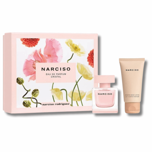 Narciso Cristal | Coffret Eau de Parfum et Lait Corps Parfumé