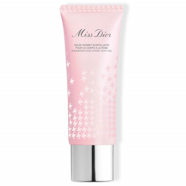 Miss Dior | Gelée Sorbet scintillante pour le corps à la rose