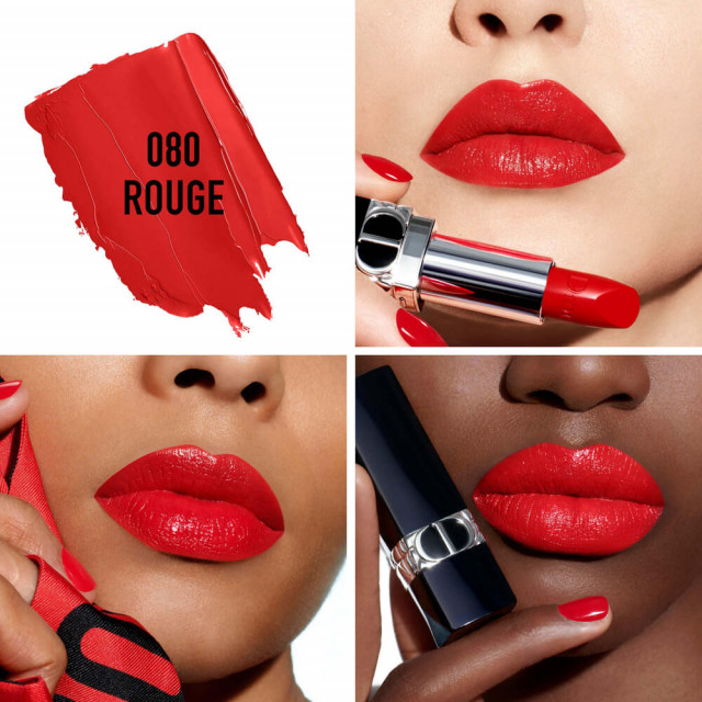 ROUGE DIOR | L'icône du maquillage Dior aux 4 finis couture, enrichi en soin floral