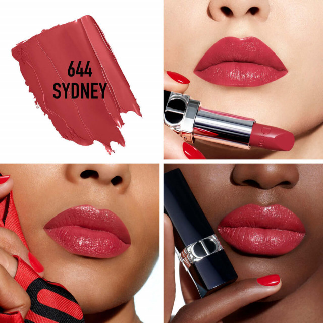 ROUGE DIOR | L'icône du maquillage Dior aux 4 finis couture, enrichi en soin floral