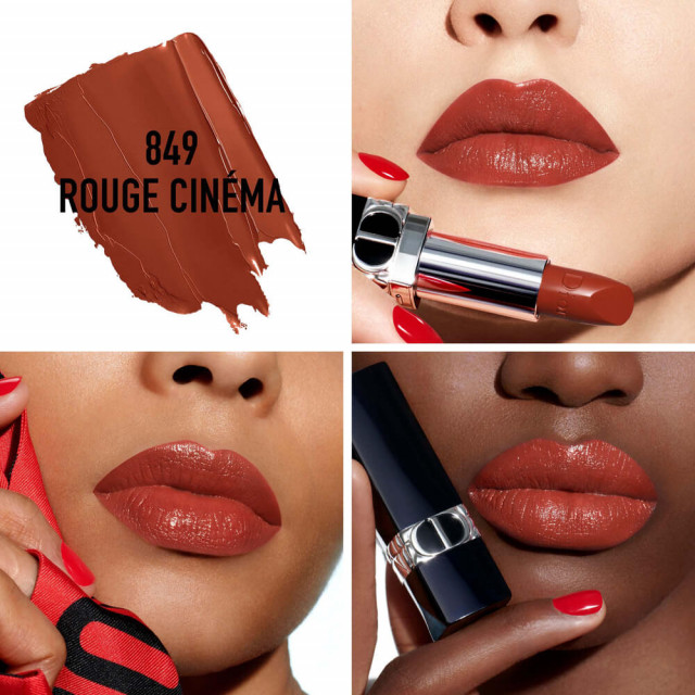 ROUGE DIOR | L'icône du maquillage Dior aux 4 finis couture, enrichi en soin floral