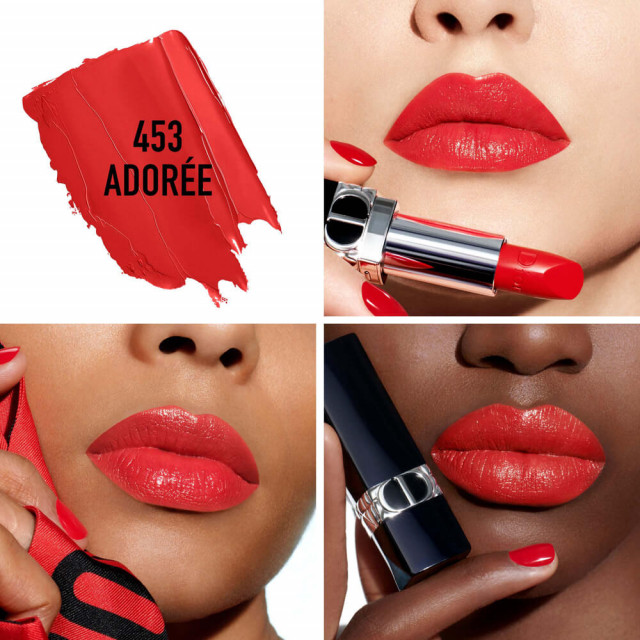 ROUGE DIOR | L'icône du maquillage Dior aux 4 finis couture, enrichi en soin floral