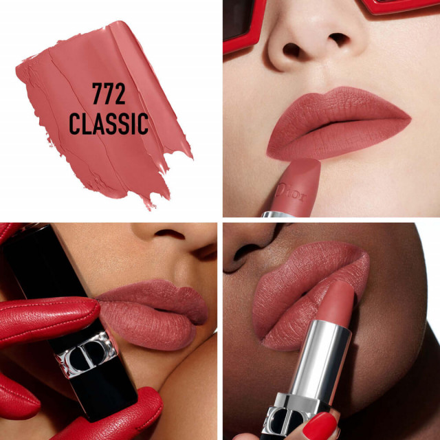 ROUGE DIOR | L'icône du maquillage Dior aux 4 finis couture, enrichi en soin floral