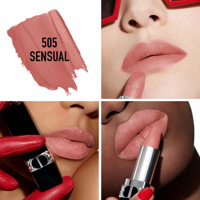 ROUGE DIOR | L'icône du maquillage Dior aux 4 finis couture, enrichi en soin floral