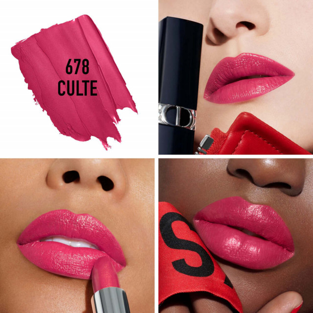 ROUGE DIOR | L'icône du maquillage Dior aux 4 finis couture, enrichi en soin floral
