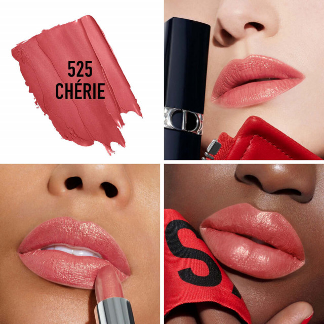 ROUGE DIOR | L'icône du maquillage Dior aux 4 finis couture, enrichi en soin floral