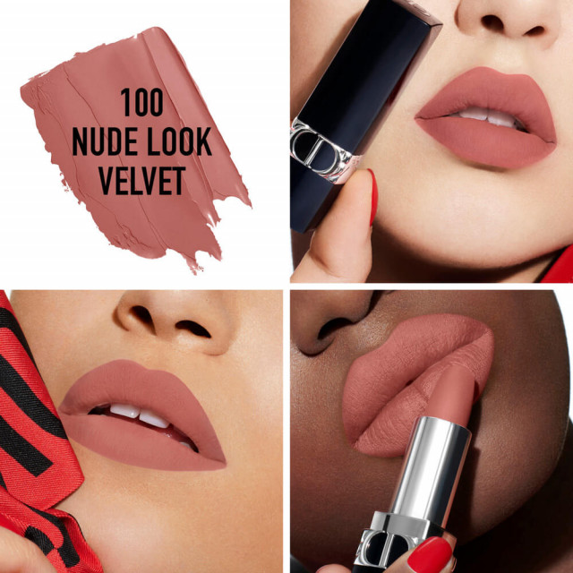 ROUGE DIOR | L'icône du maquillage Dior aux 4 finis couture, enrichi en soin floral