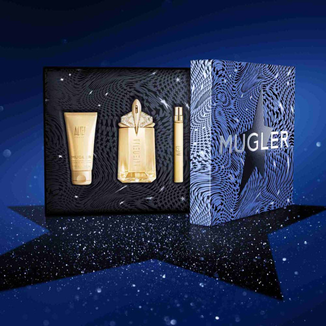 Alien Goddess | Coffret Eau de Parfum avec son vaporisateur de sac et son gel douche