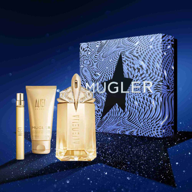 Alien Goddess | Coffret Eau de Parfum avec son vaporisateur de sac et son gel douche